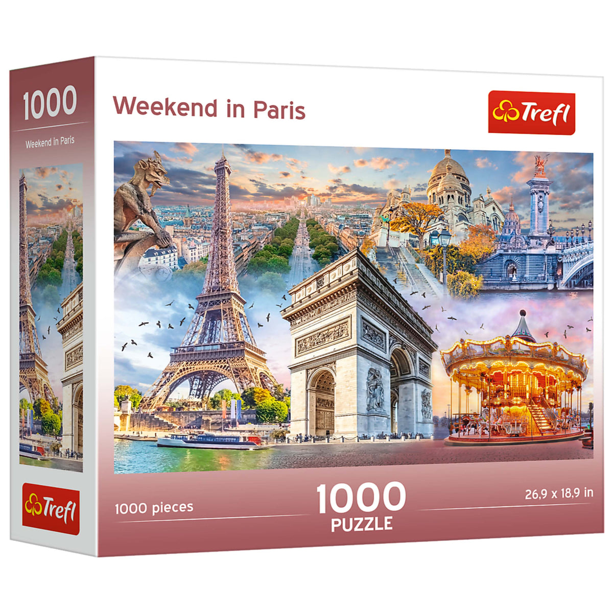 Red Weekend In Paris 1000 Piece Puzzle