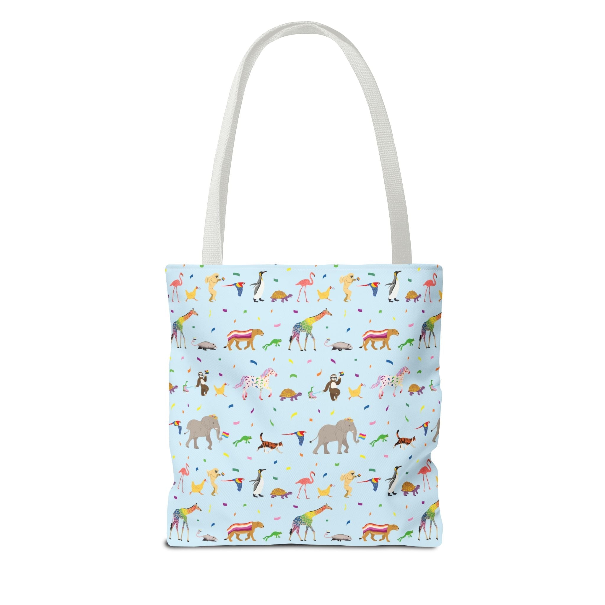 Rainbow On My Parade Tote Bag -  Pride Eco-friendly Shopping & Beach Bag
