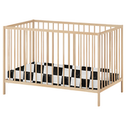 Race Black & White Checkered Crib Sheet (Ships June 8)