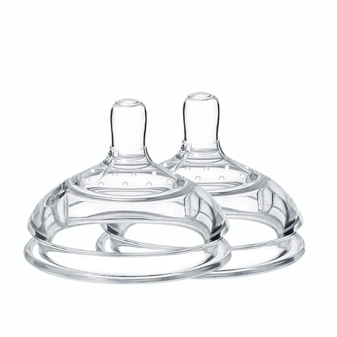 Haakaa Gen 3 Silicone Bottle Anti-colic Nipple 2 Pk