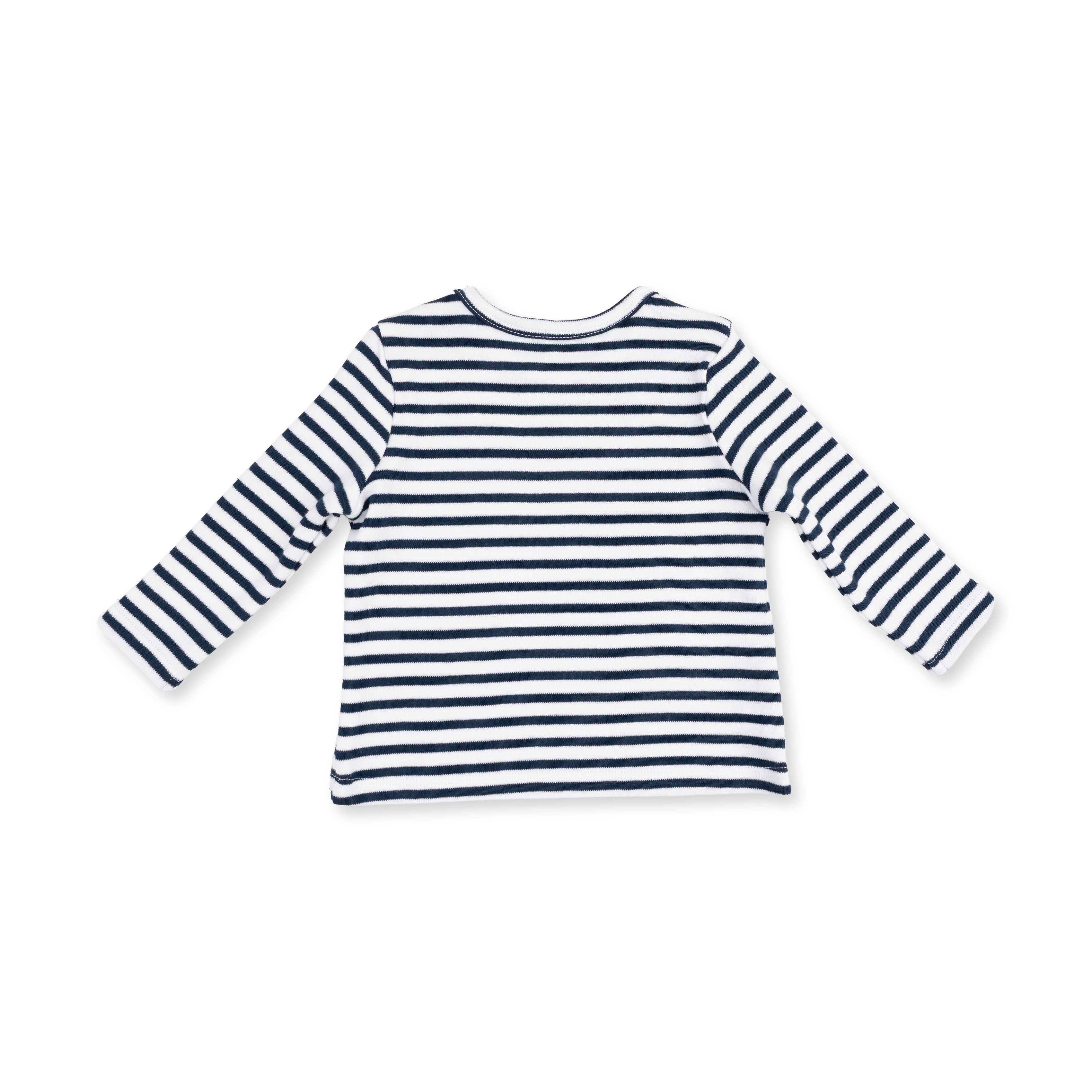 Football Navy - Long Sleeve Uni Shirt