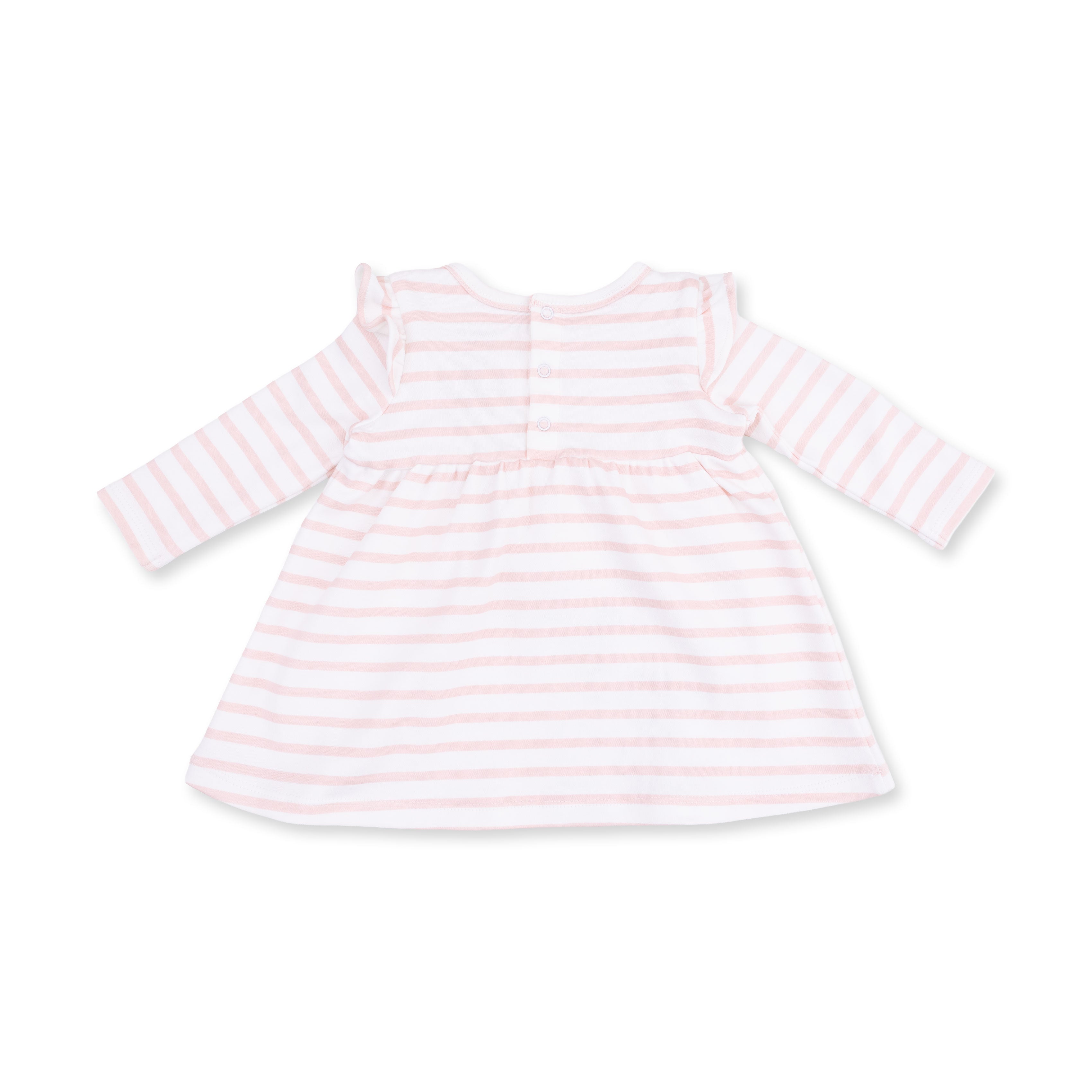Cows Pink - Long Sleeve Dress With Ruffle And Bloomer (2t-4t Dress Only)