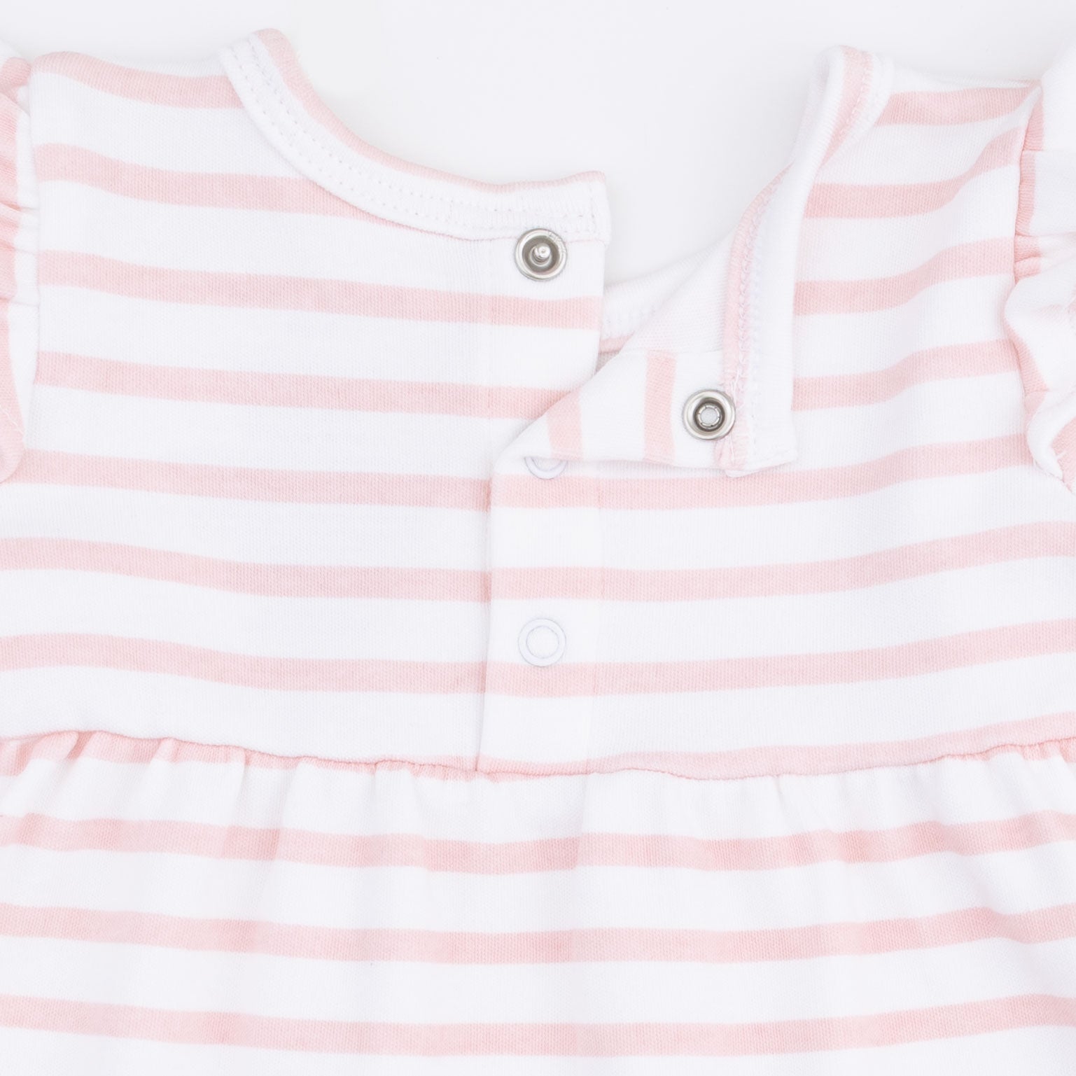 Stripe Puppy - Long Sleeve Dress With Ruffle And Bloomer (2t-4t Dress Only)