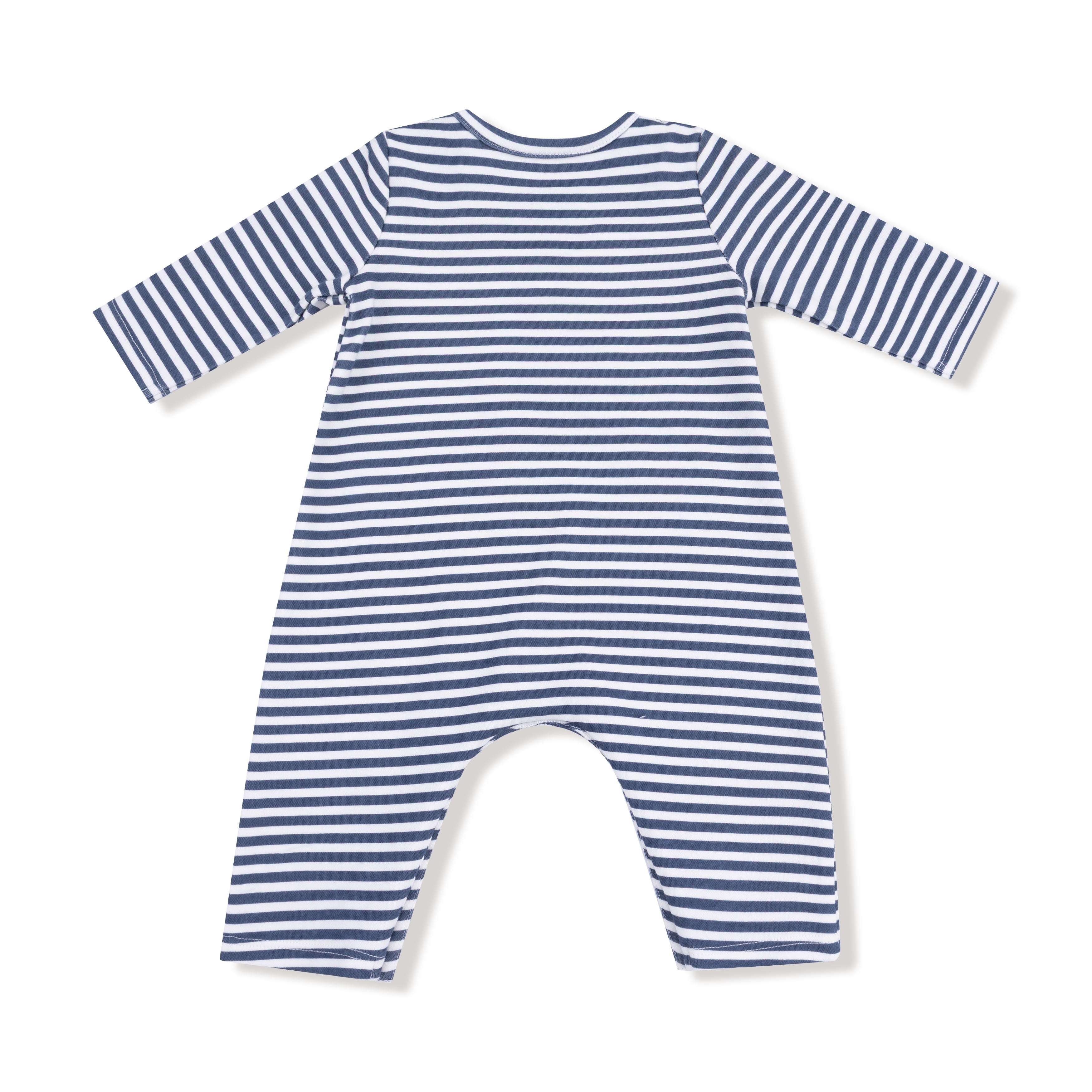 Long Sleeve Snap Shoulder Romper  *pre- Order - This Item Will Not Ship Until After  9.2 And Will Ship Separately From Other Items In Your Order.