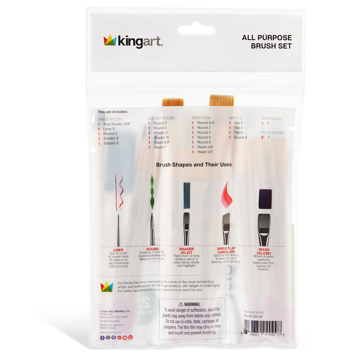 Studio Value Pack Brush Set - 25 Pc