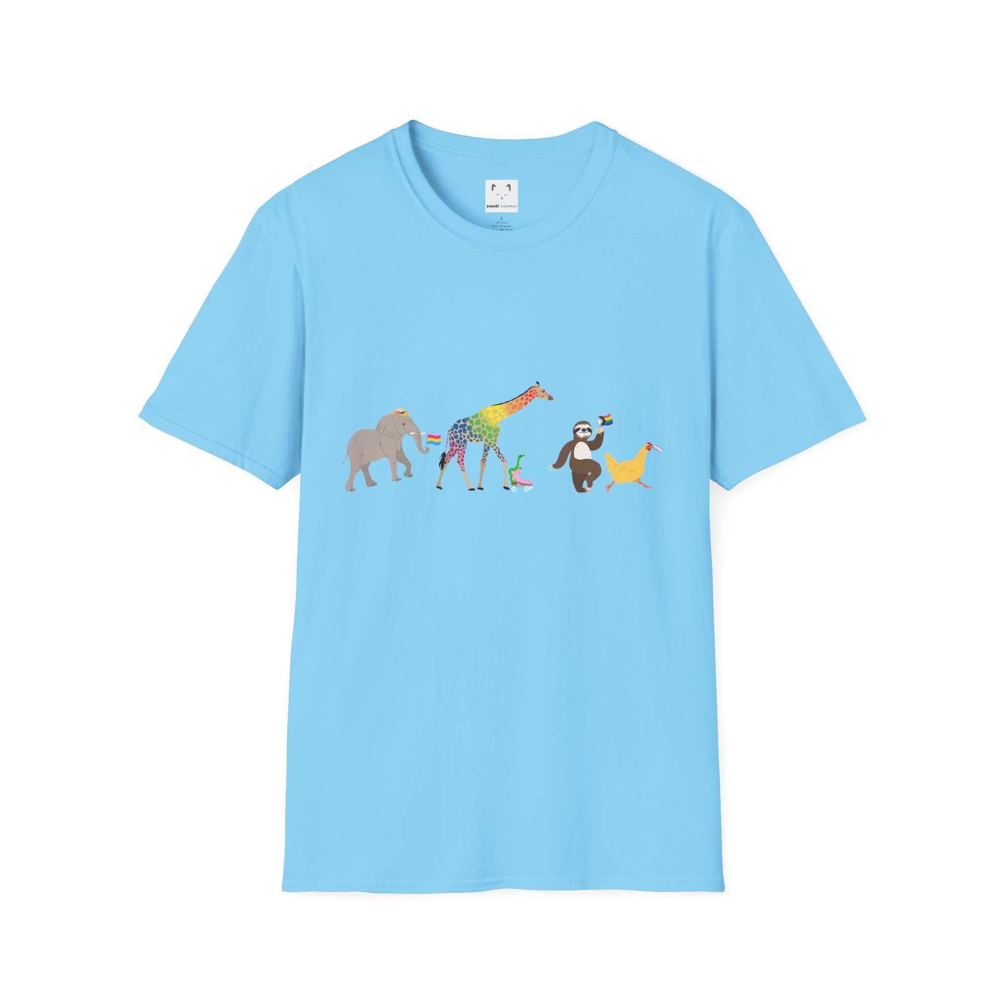 Rainbow On My Parade Unisex Softstyle Adult T-shirt