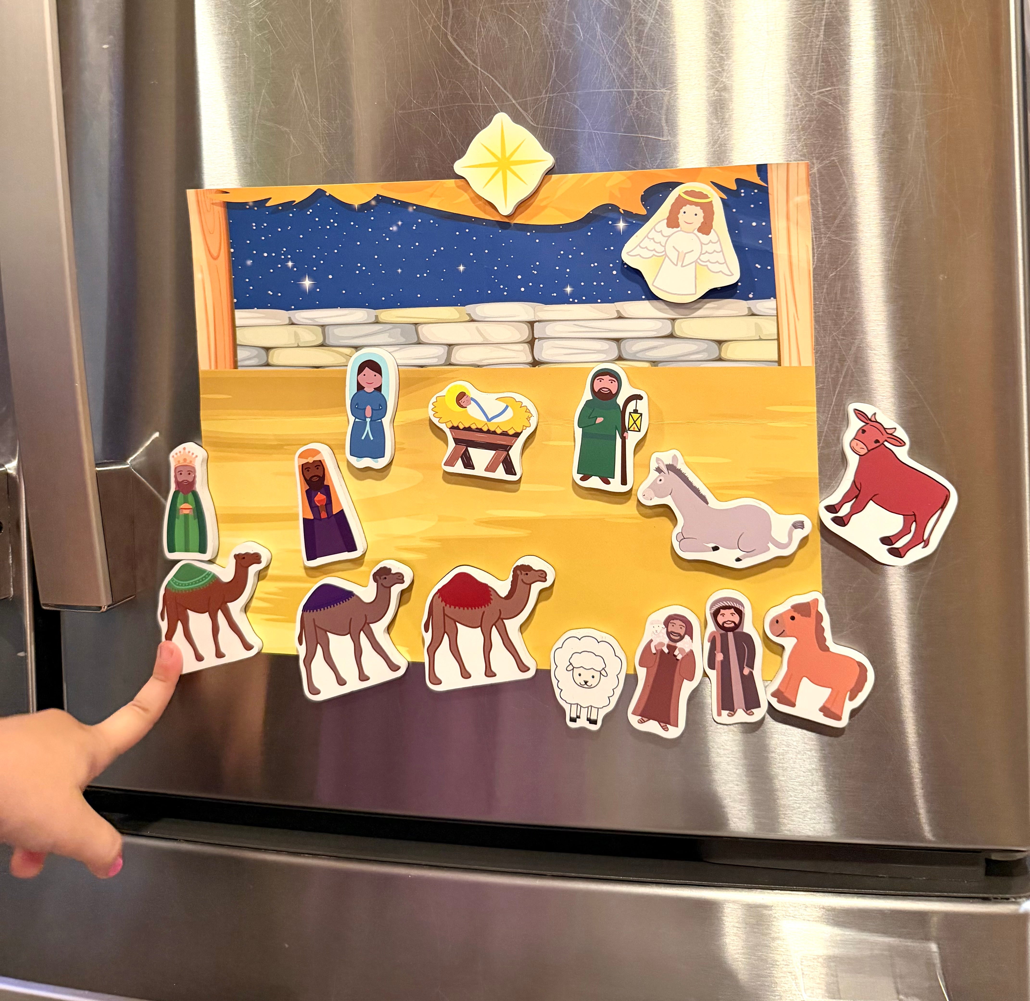 Nativity Magnet Set