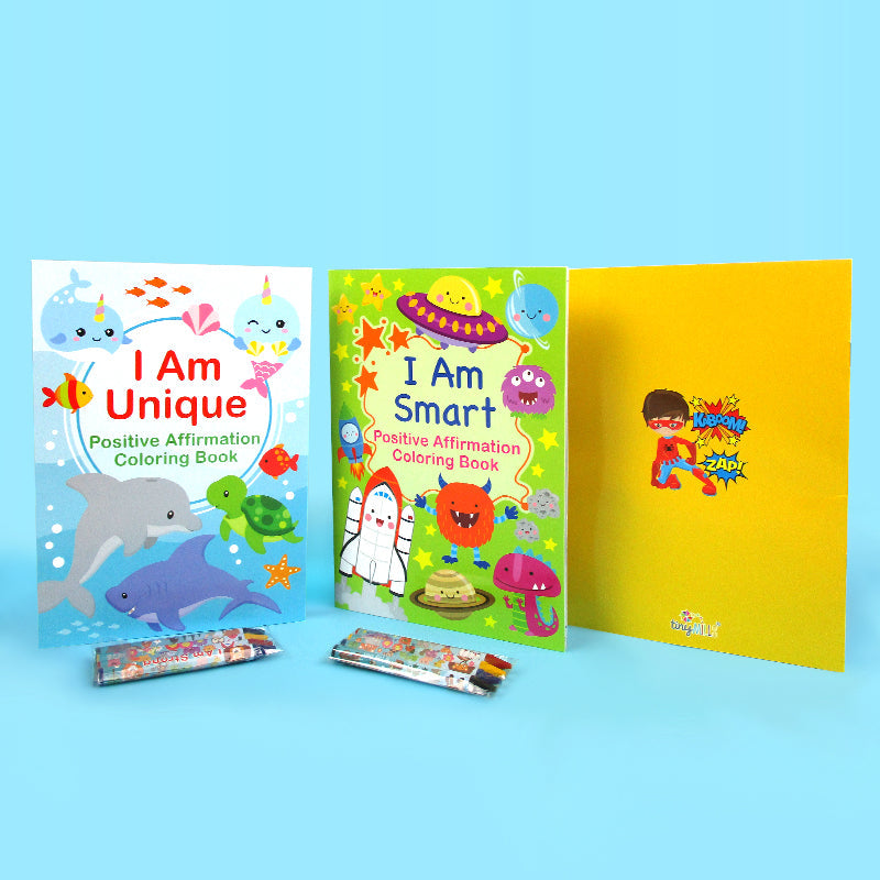 Positive Affirmation Coloring Books - Set Of 6 Or 12