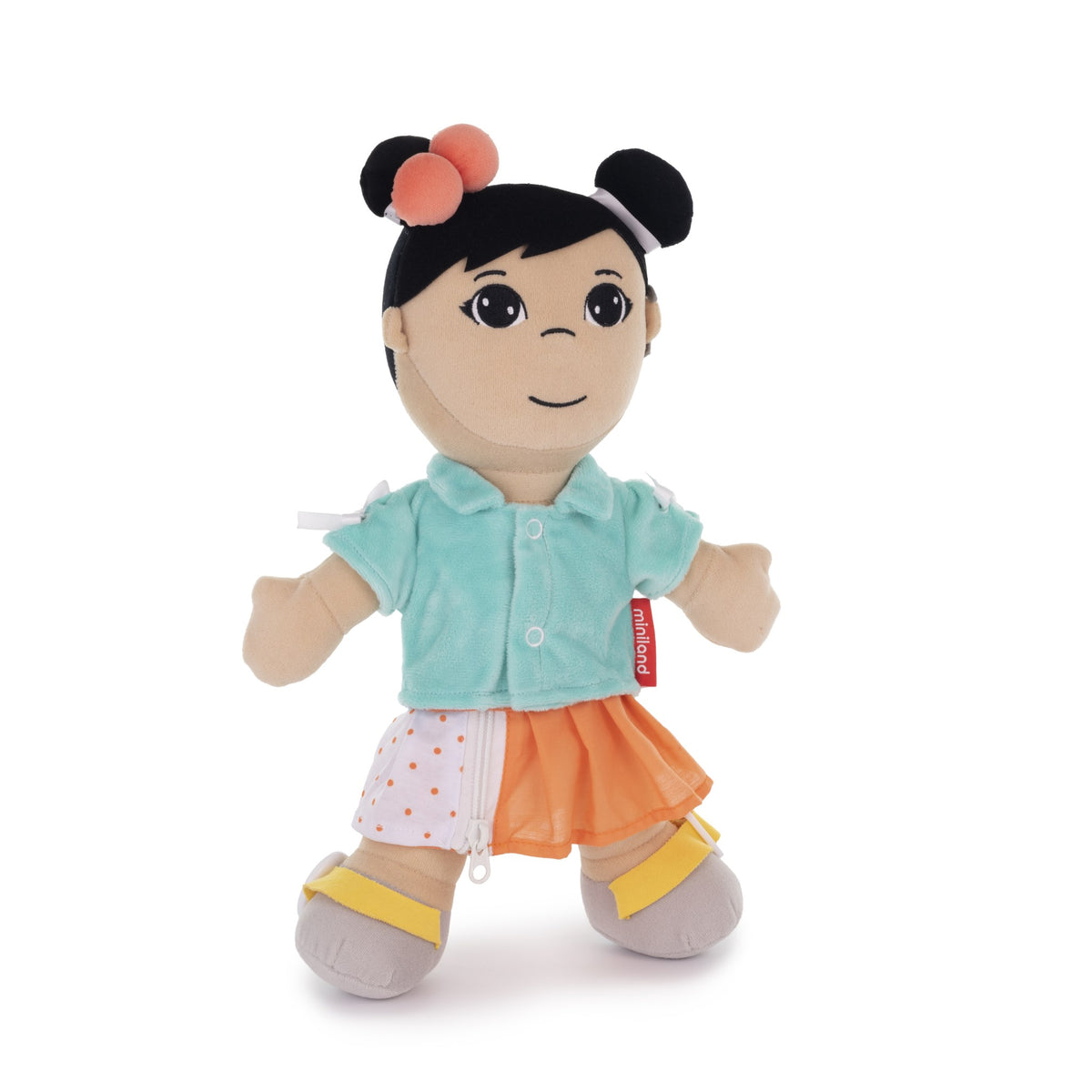 Washable Diversity Fastening Doll: Asian Girl