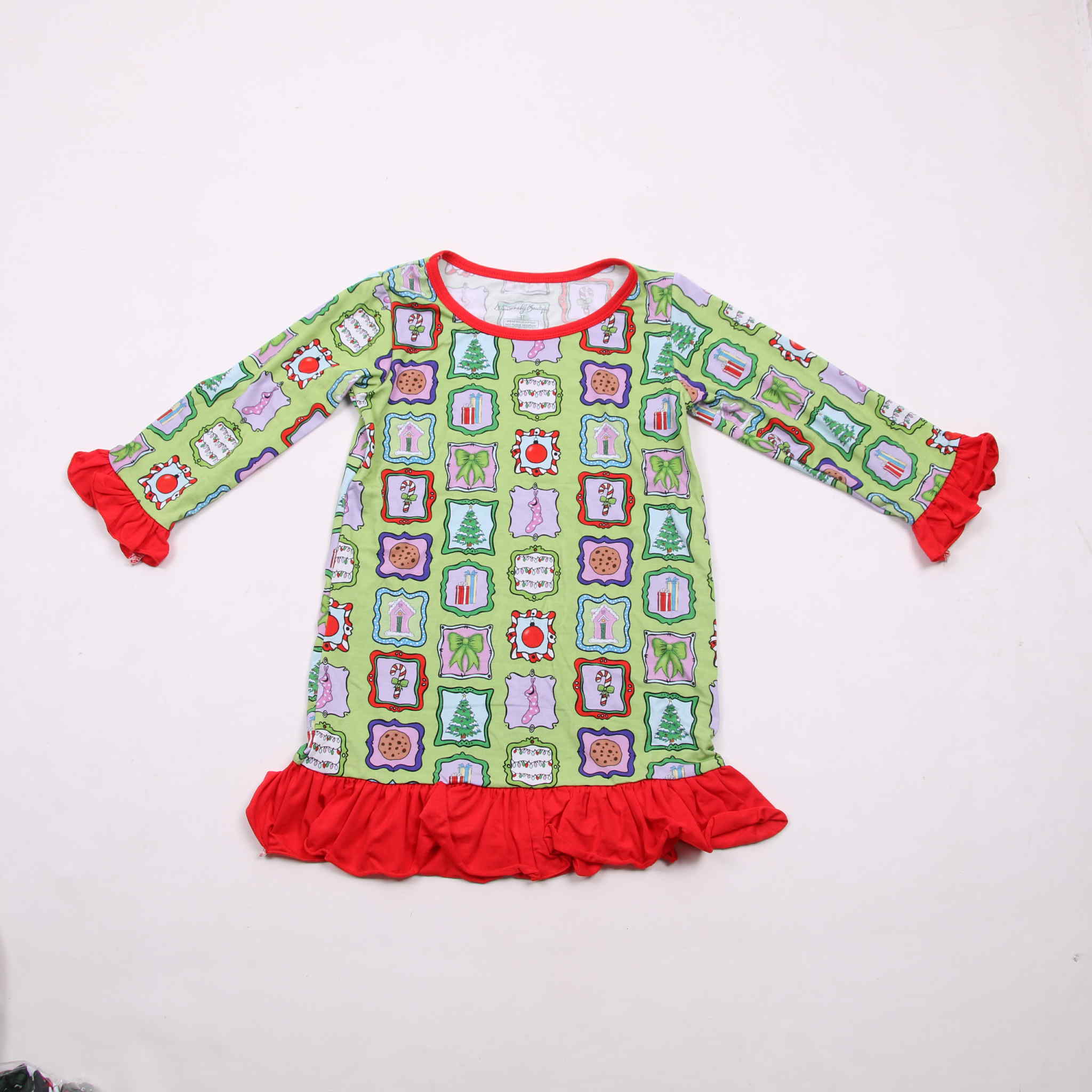 Christmas Classic Bamboo Girl Gown