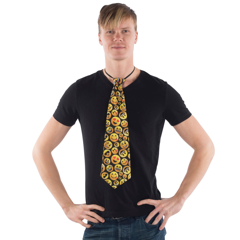 Emoji Necktie - Adults