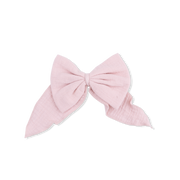 Solid Muslin Lotus - Large Bow