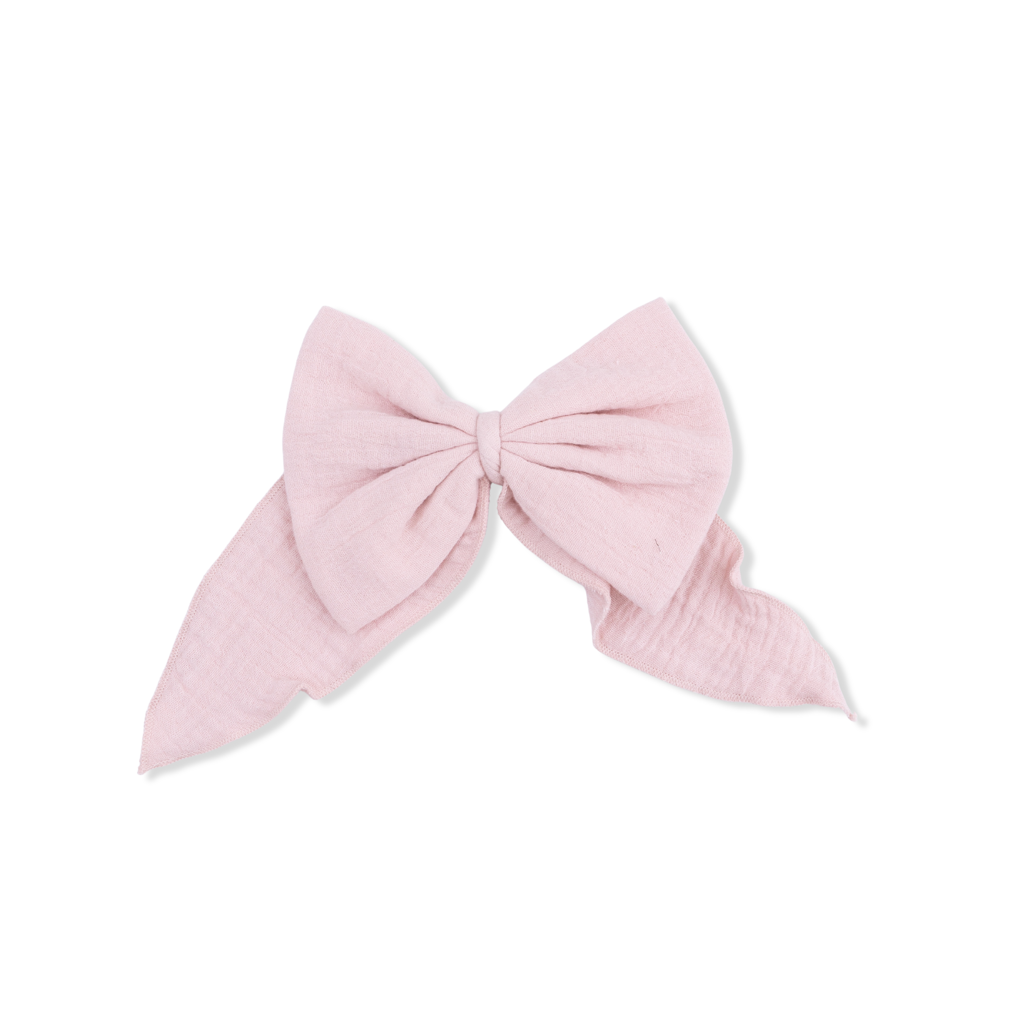 Solid Muslin Lotus - Large Bow