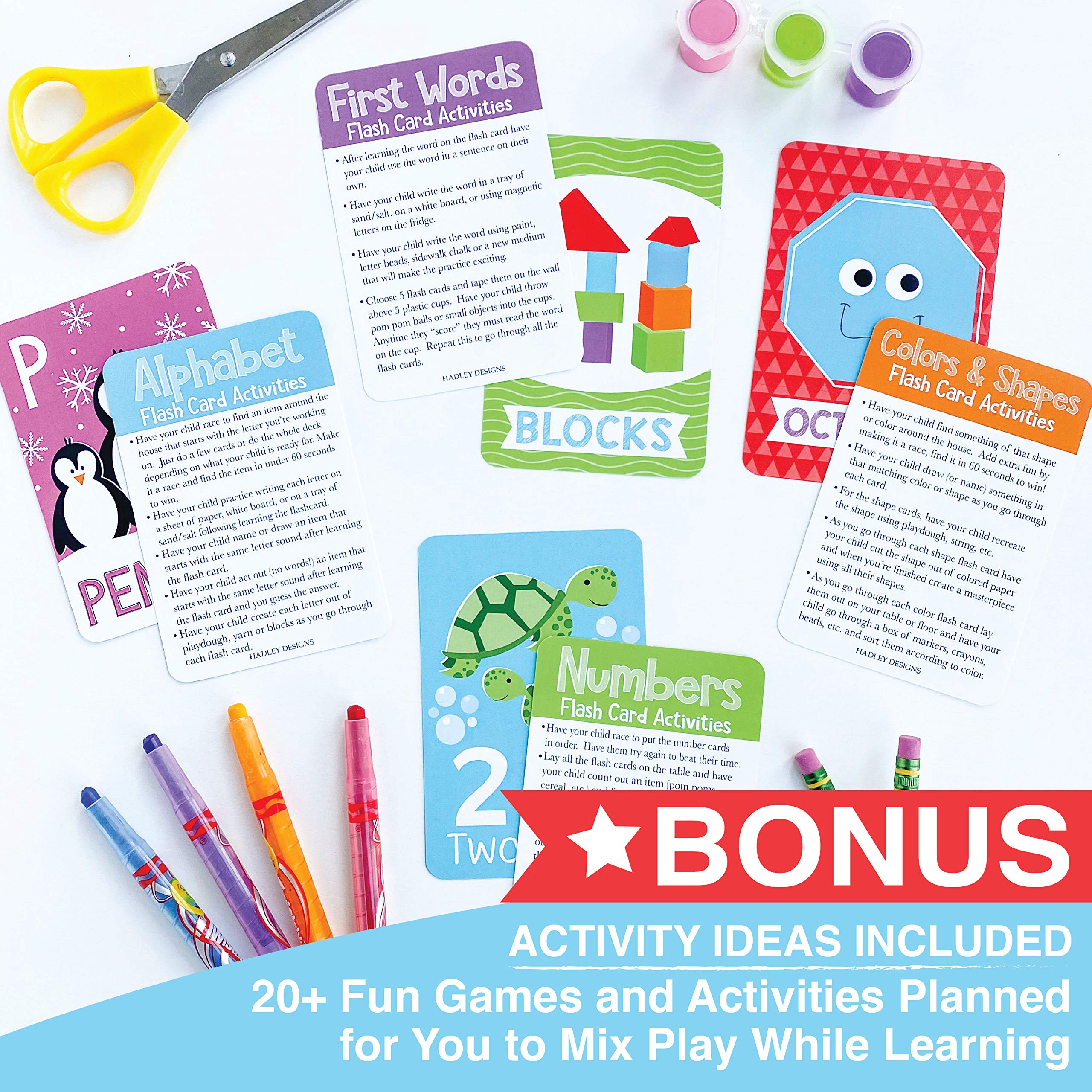 Preschool Head Start Kit (flashcard Edition)