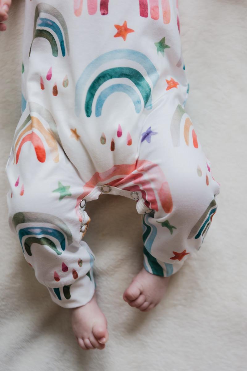 Tonal Rainbow Tank One-piece Jogger