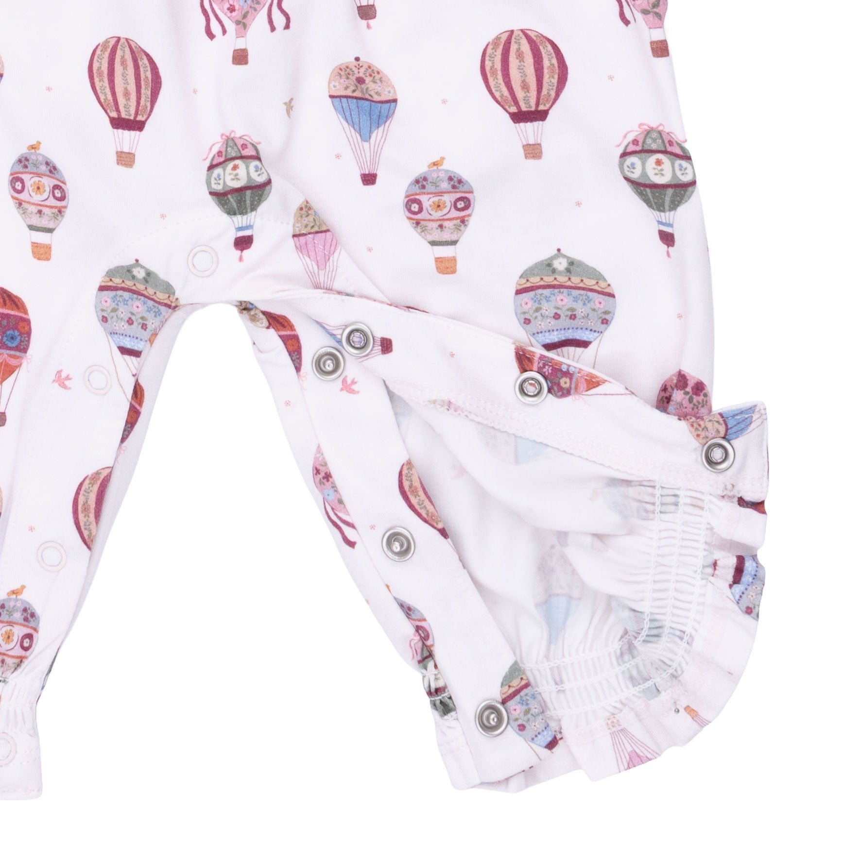 Hot Air Balloon - Smocked Long Sleeve Romper