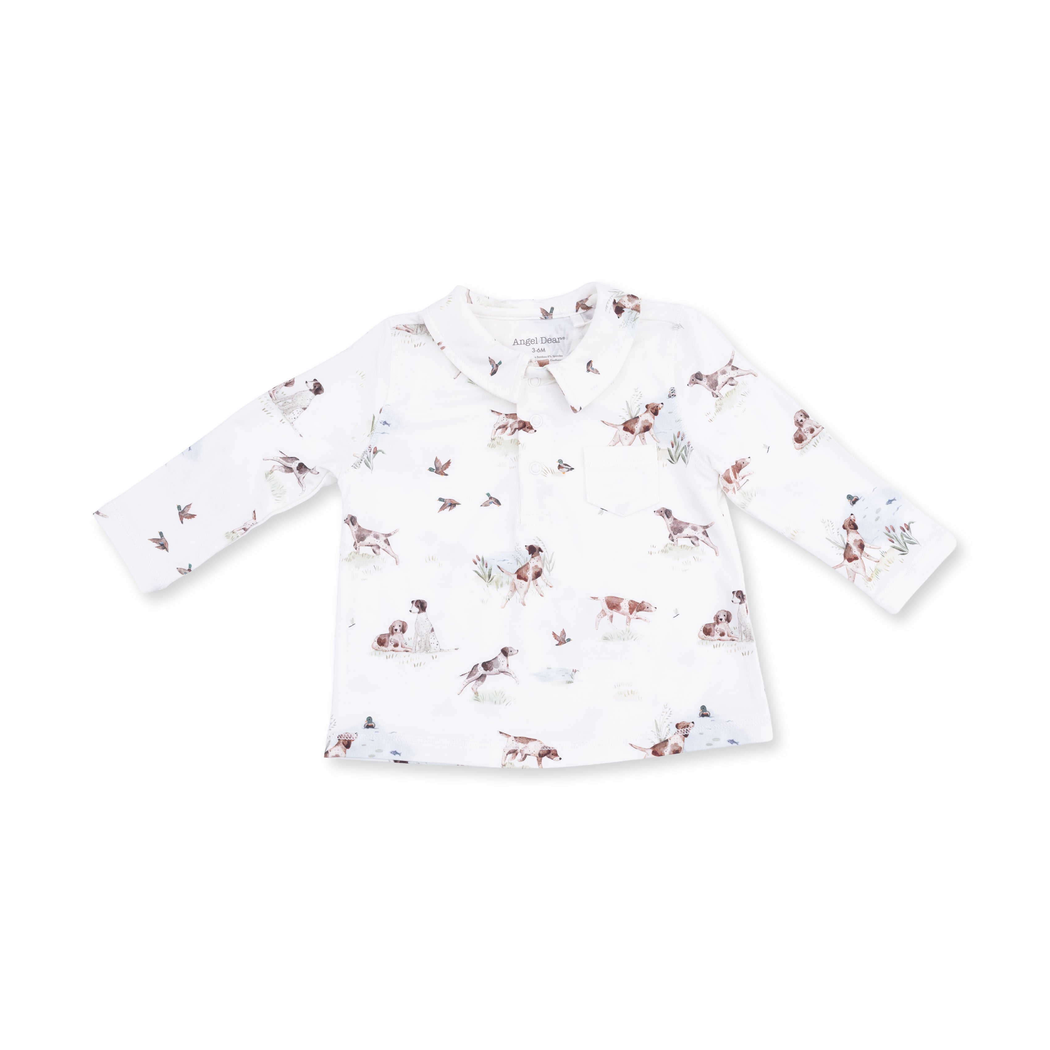 Pointer Pups And Duck Buddies - Polo With Cargo Pant