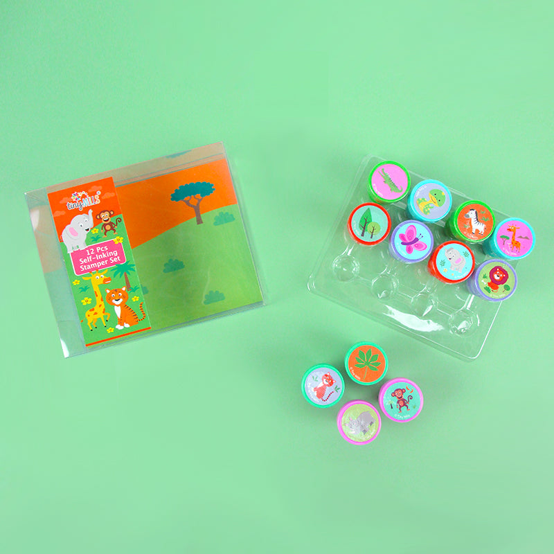 Safari Jungle Animals Stamp Kit