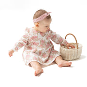 Ruffle Long Sleeve Bubble With Skirt