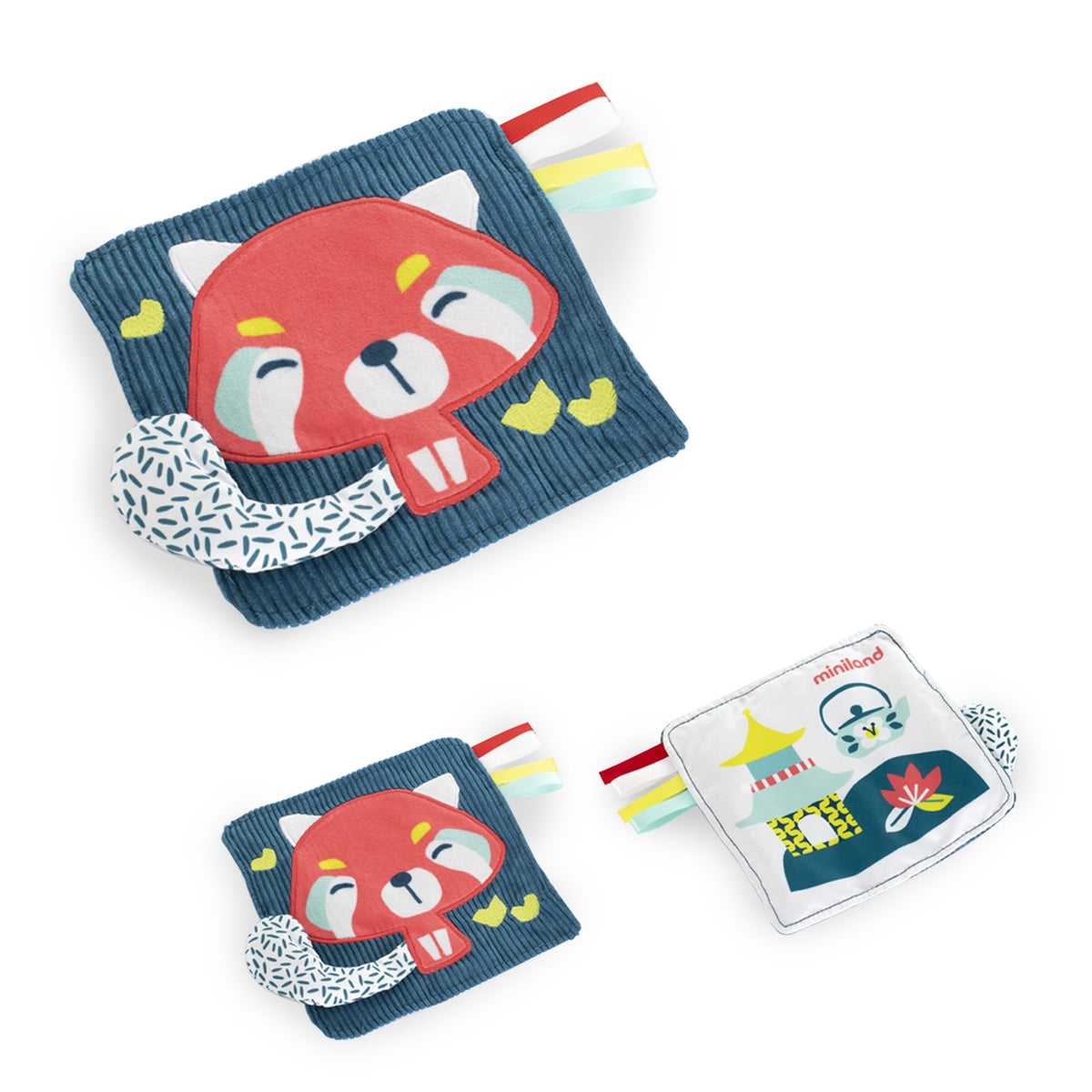 Feel To Learn: Crinkly Sensory Paper Red Panda