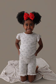 Exclusive Swing For The Stars Dream Ruffle Short Set