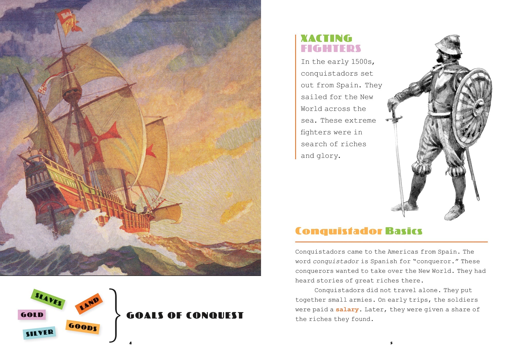 X-Books: Fighters: Conquistadors by The Creative Company