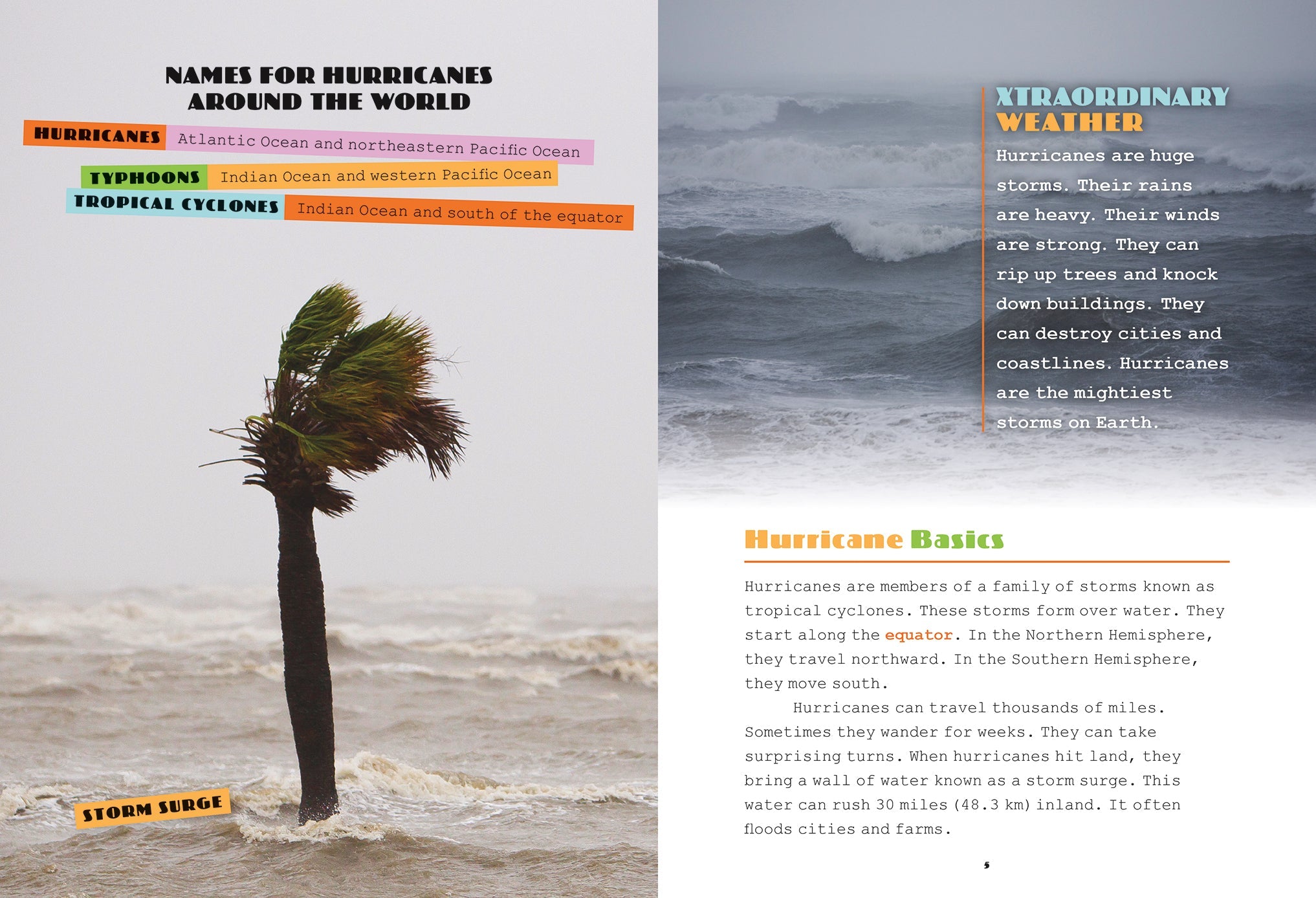 X-Books: Weather: Hurricanes by The Creative Company