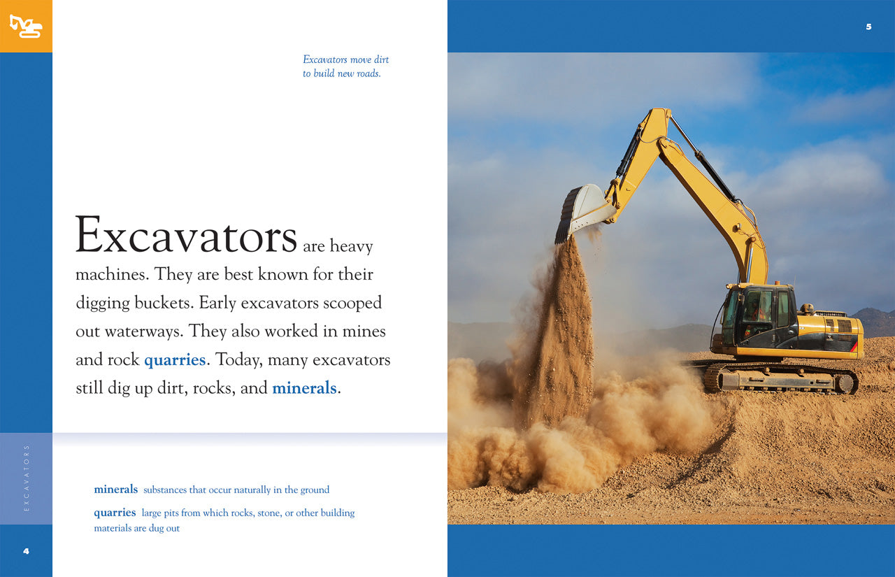 Amazing Machines: Excavators by The Creative Company