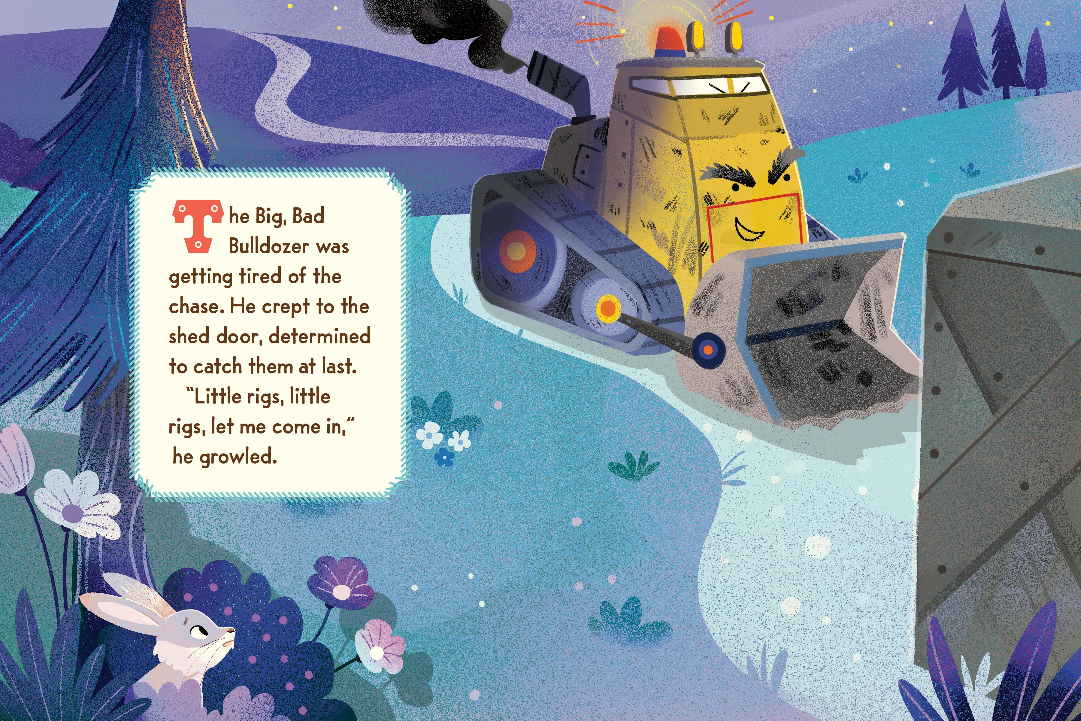 Truck Tales: The Three Little Rigs And The Big Bad Bulldozer