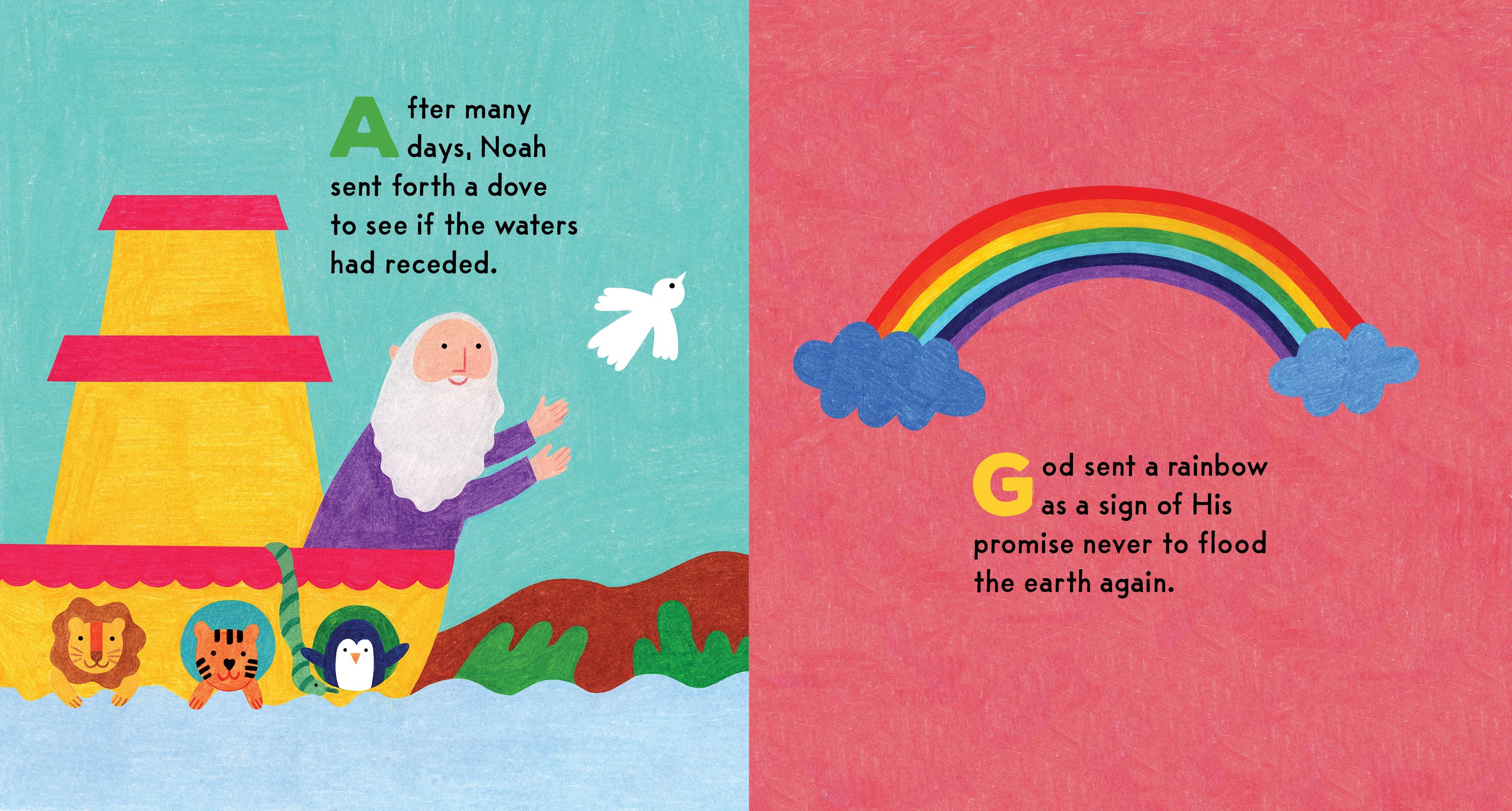Bible Bath Books: Noah's Ark: A Color-changing Bath Book