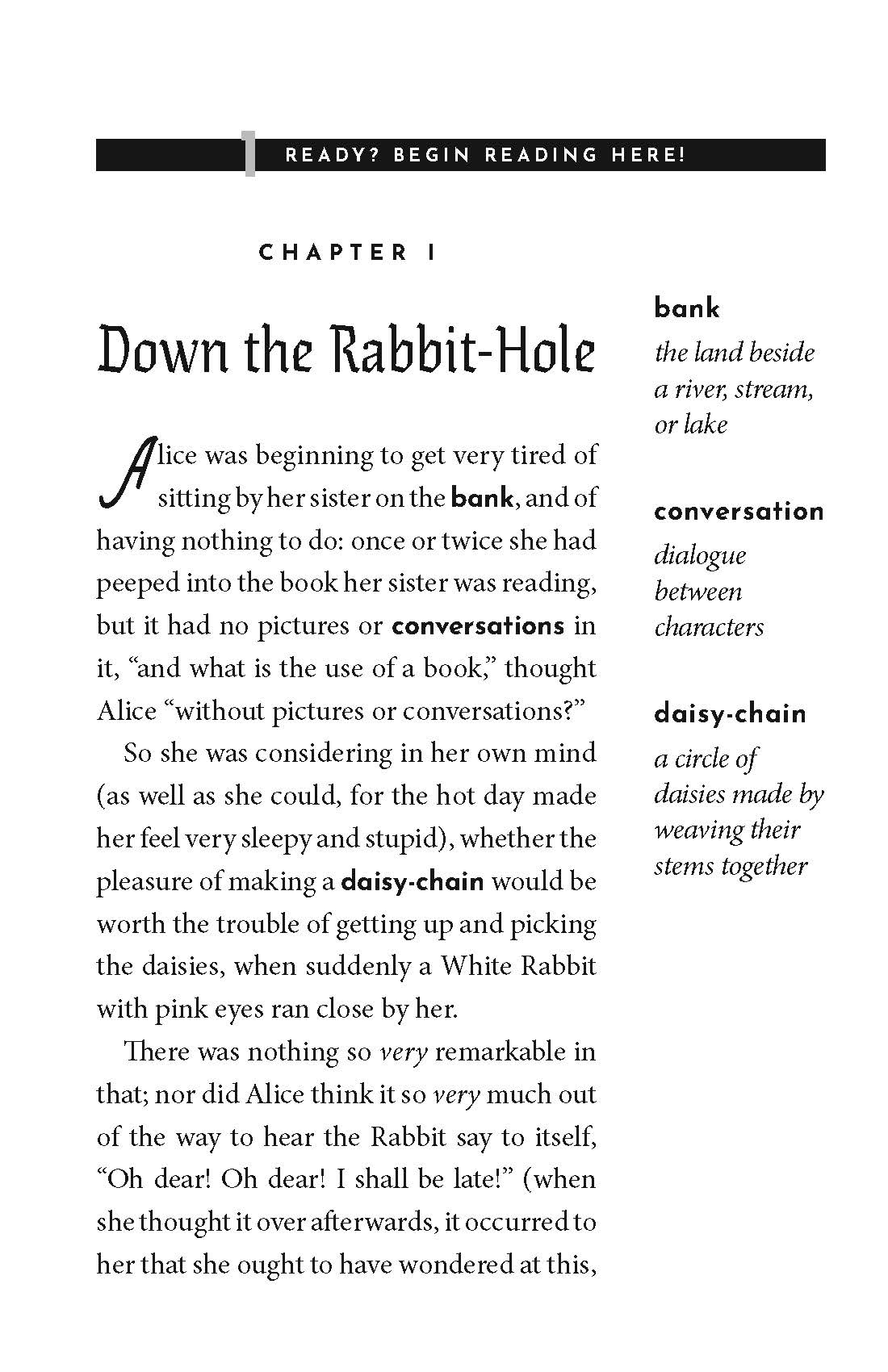 Alice's Adventures In Wonderland: The Read-with-me Edition