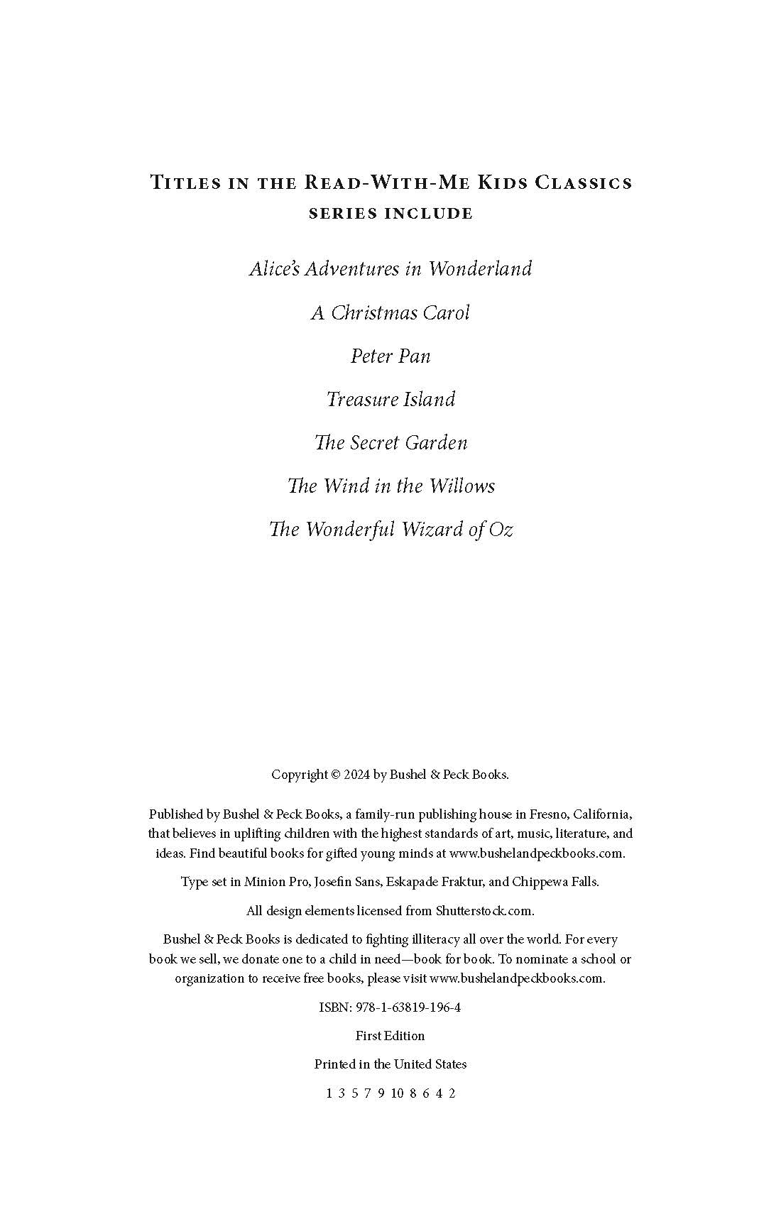 A Christmas Carol: The Read-with-me Edition