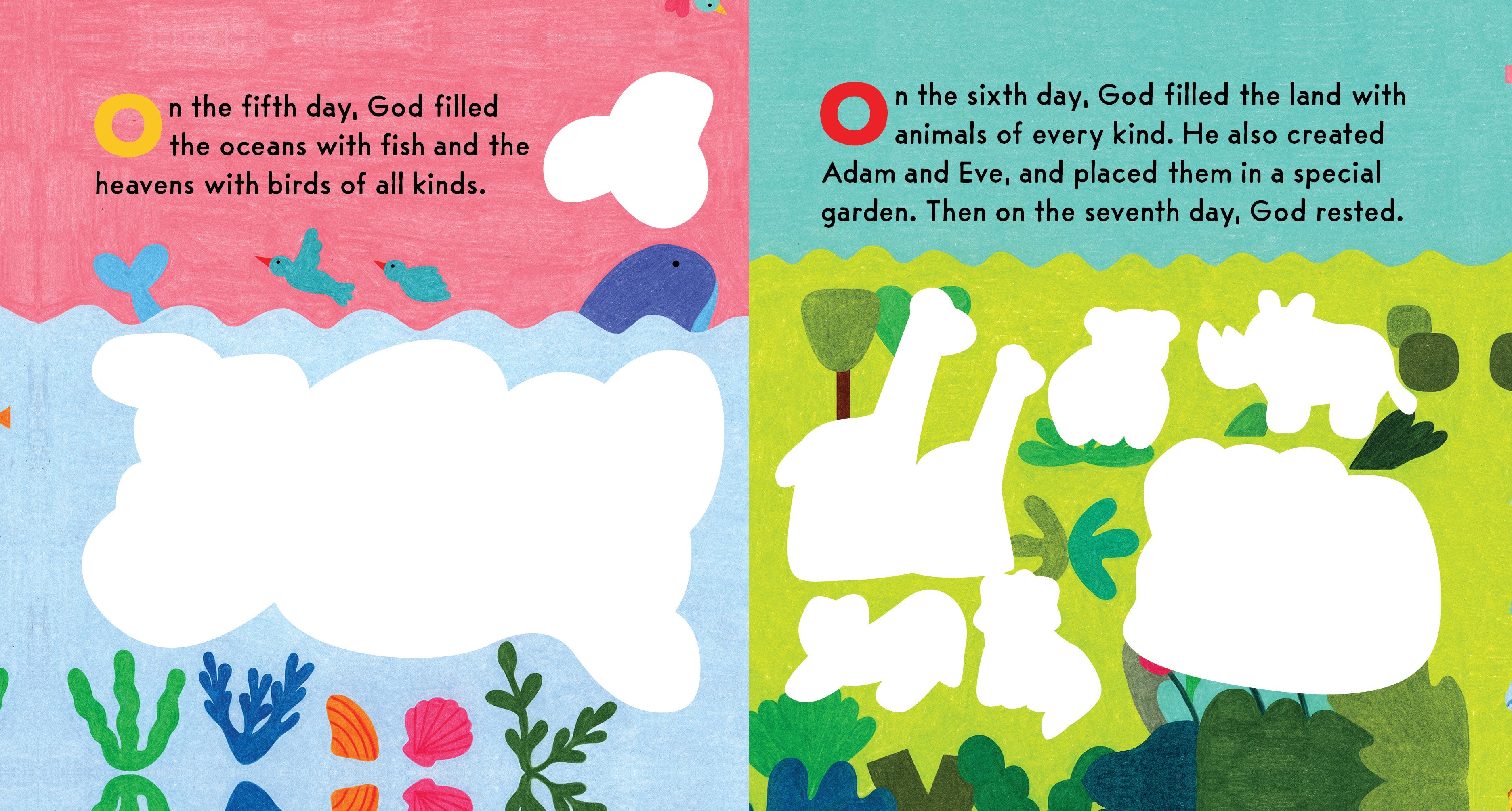 Bible Bath Books: The Creation: A Color-changing Bath Book