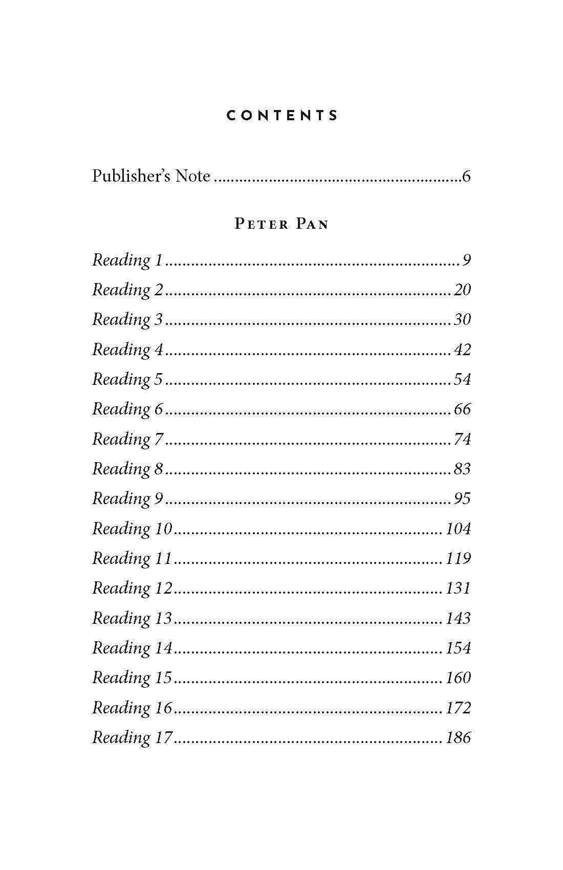 Peter Pan: The Read-with-me Edition