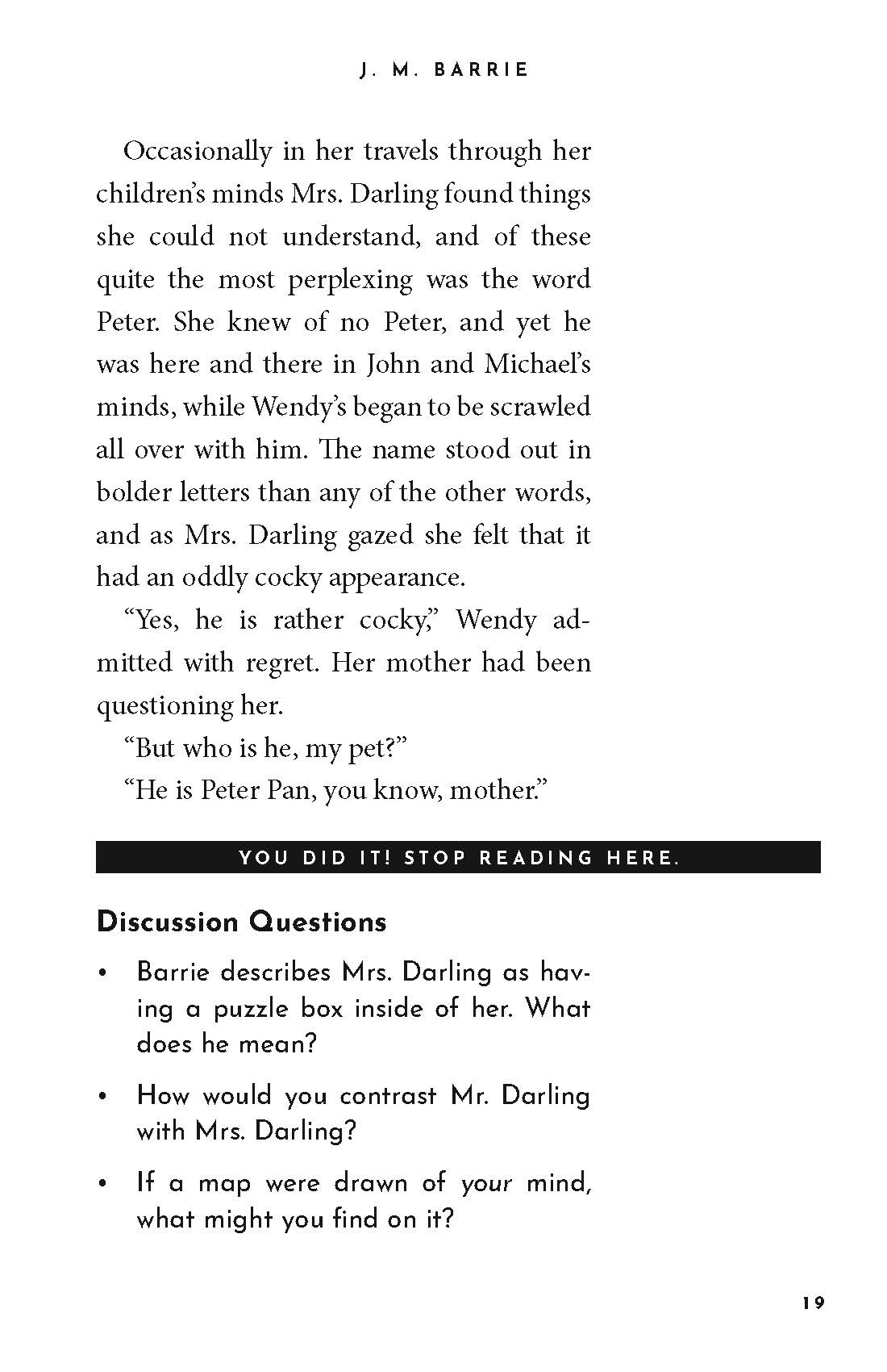 Peter Pan: The Read-with-me Edition