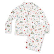 Beach Christmas - Adult Long Sleeve Coat Style And Pant With Pockets