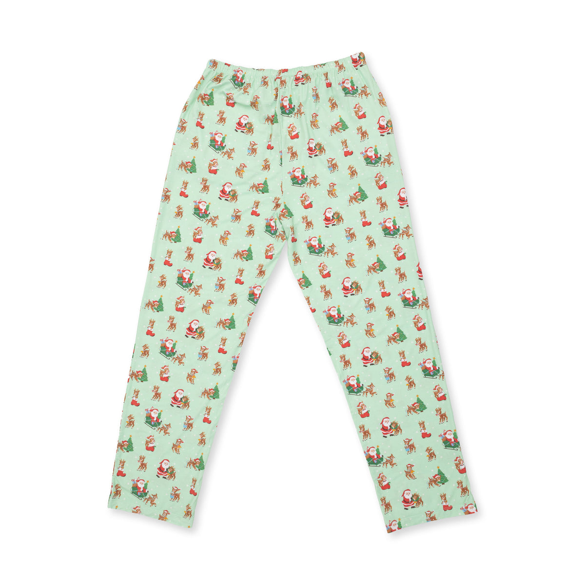 Vintage Reindeer & Santa Uni - Adult Loungewear Pant