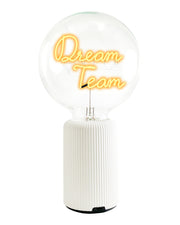 Mitb Bulb Dream Team Amber With Base Table Lamp Portable Pop Nomad
