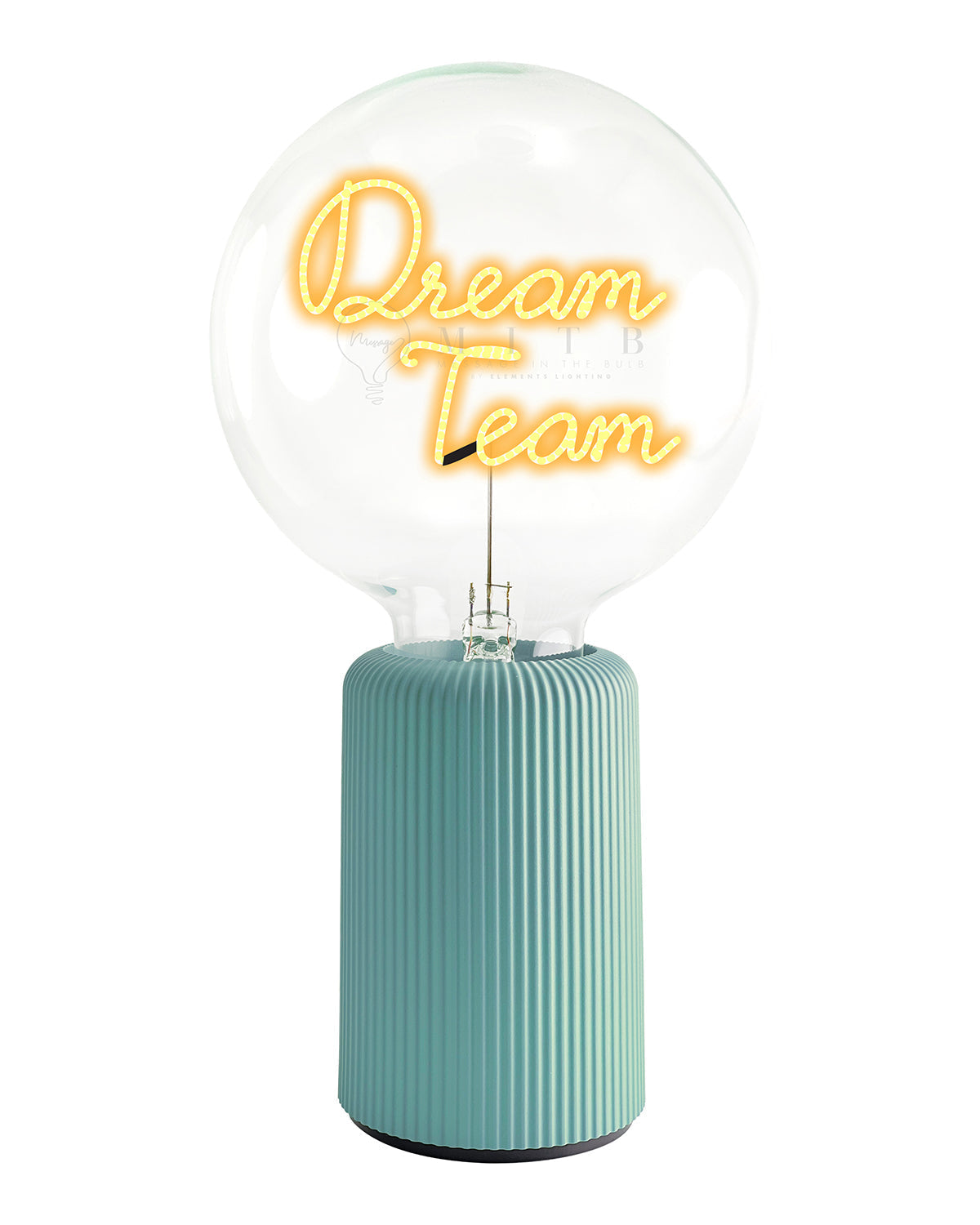 Mitb Bulb Dream Team Amber With Base Table Lamp Portable Pop Nomad