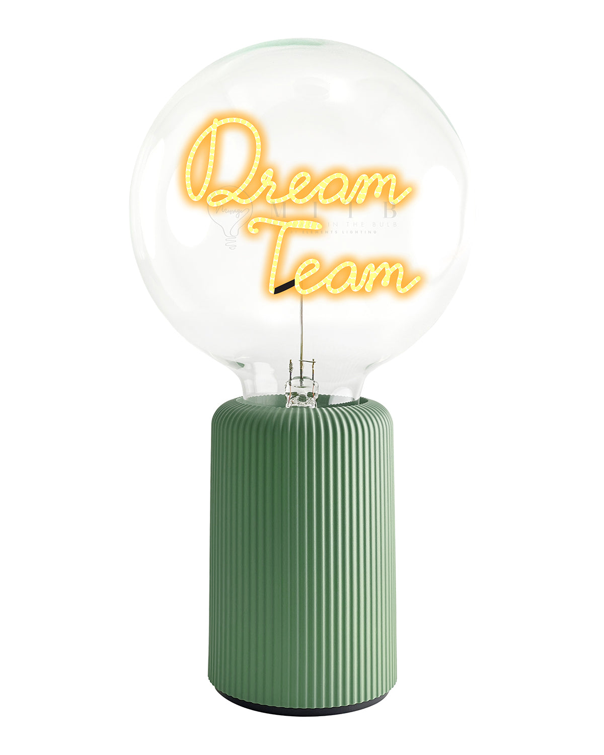 Mitb Bulb Dream Team Amber With Base Table Lamp Portable Pop Nomad