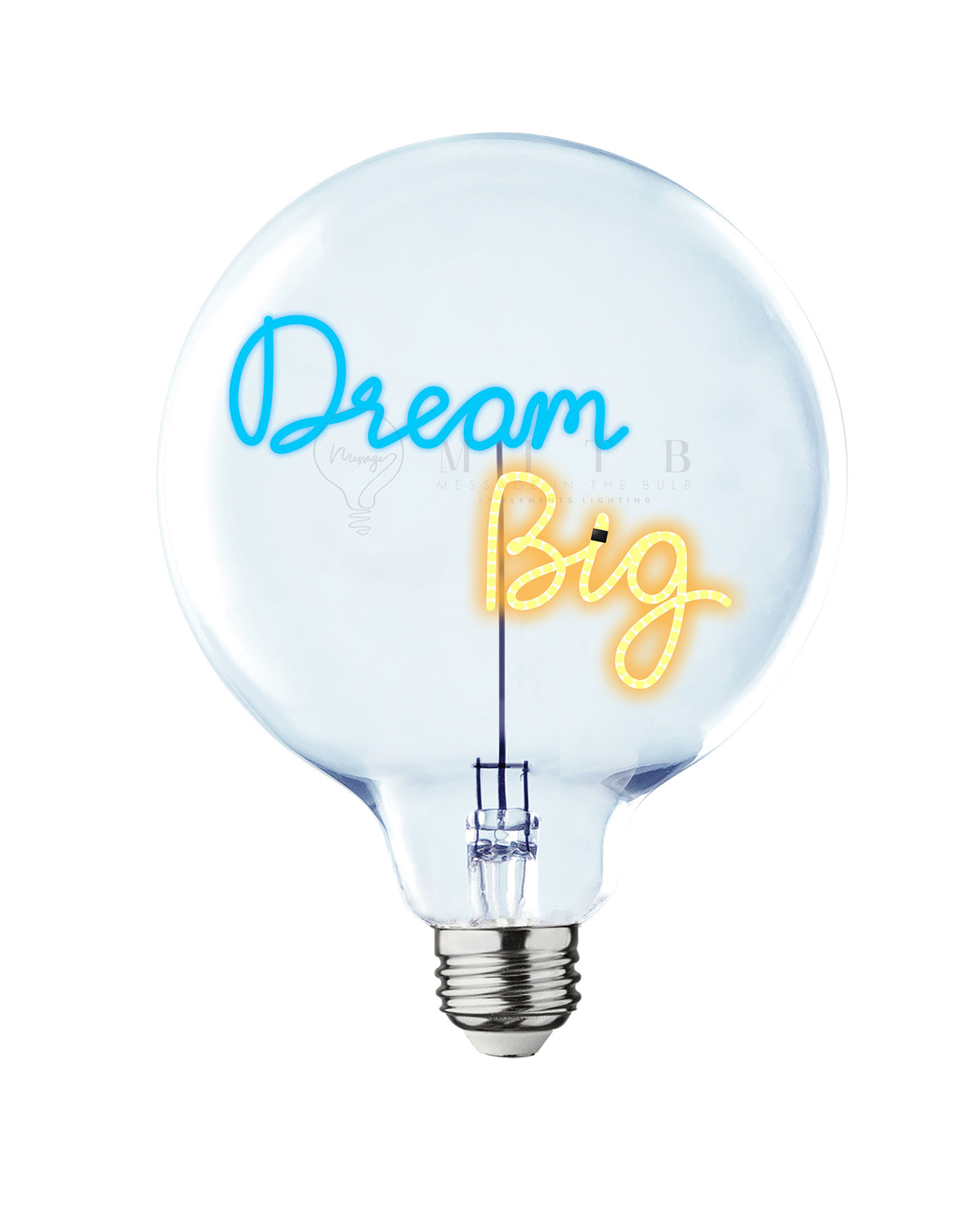 Mitb Bulb Dream Big Blue/ Amber