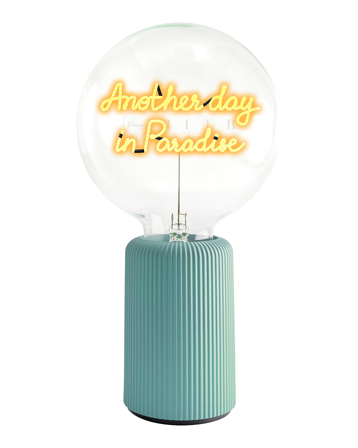 Mitb Bulb Anotherday In Paradise Amber With Base Table Lamp Portable Pop Nomad
