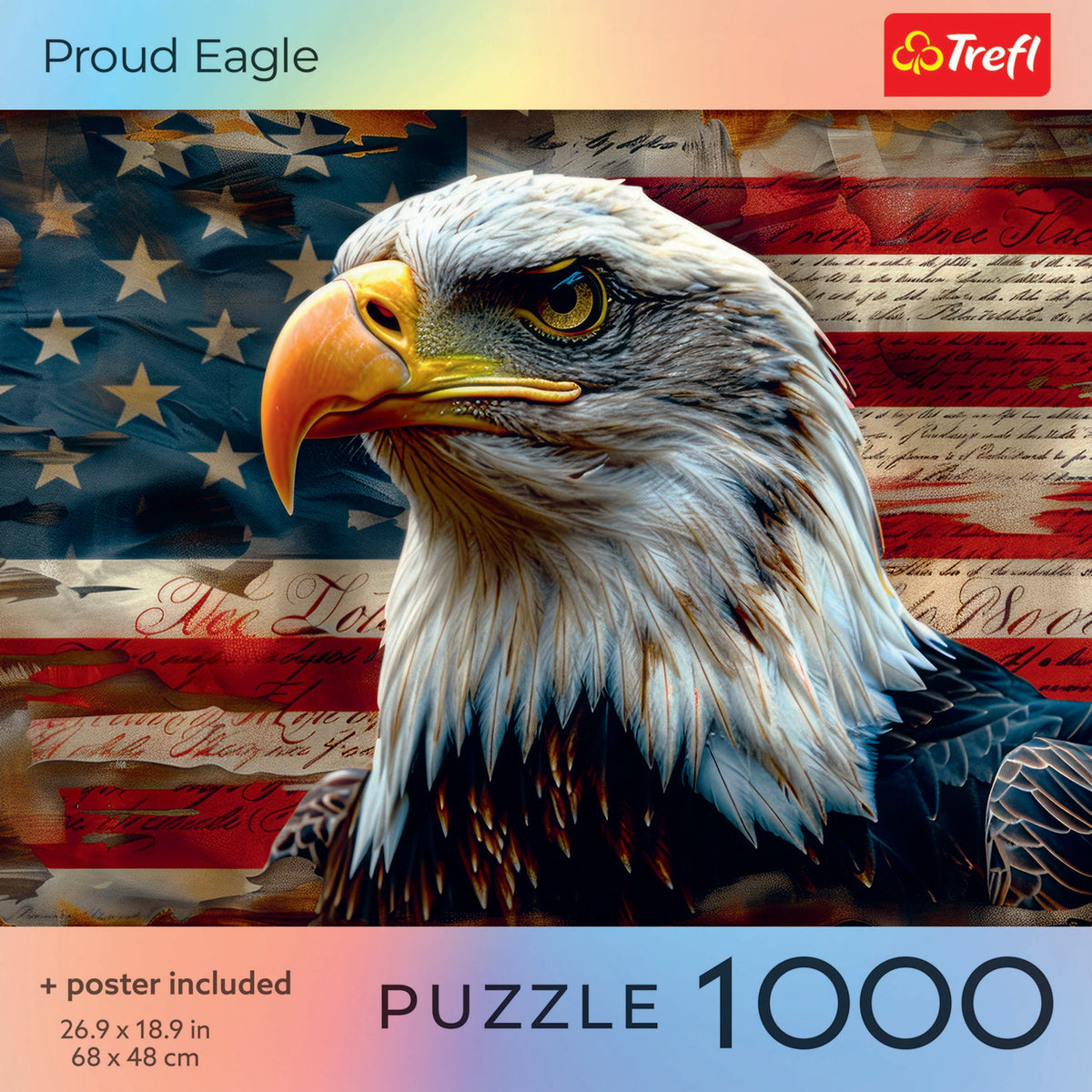 Red Proud Eagle 1000 Piece