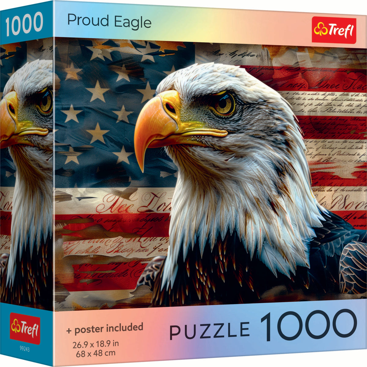 Red Proud Eagle 1000 Piece