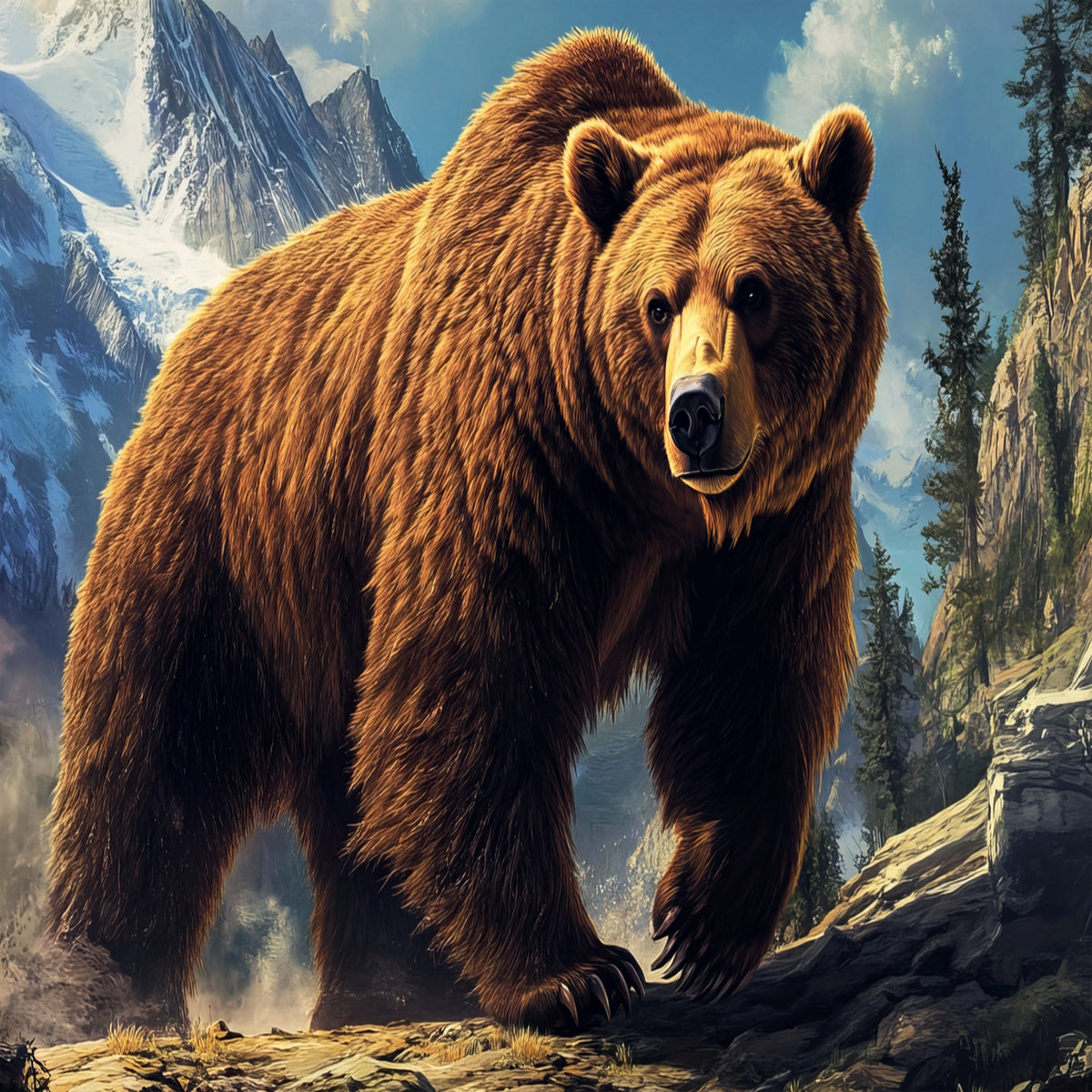 Red Kodiak Titan 500 Piece Puzzle
