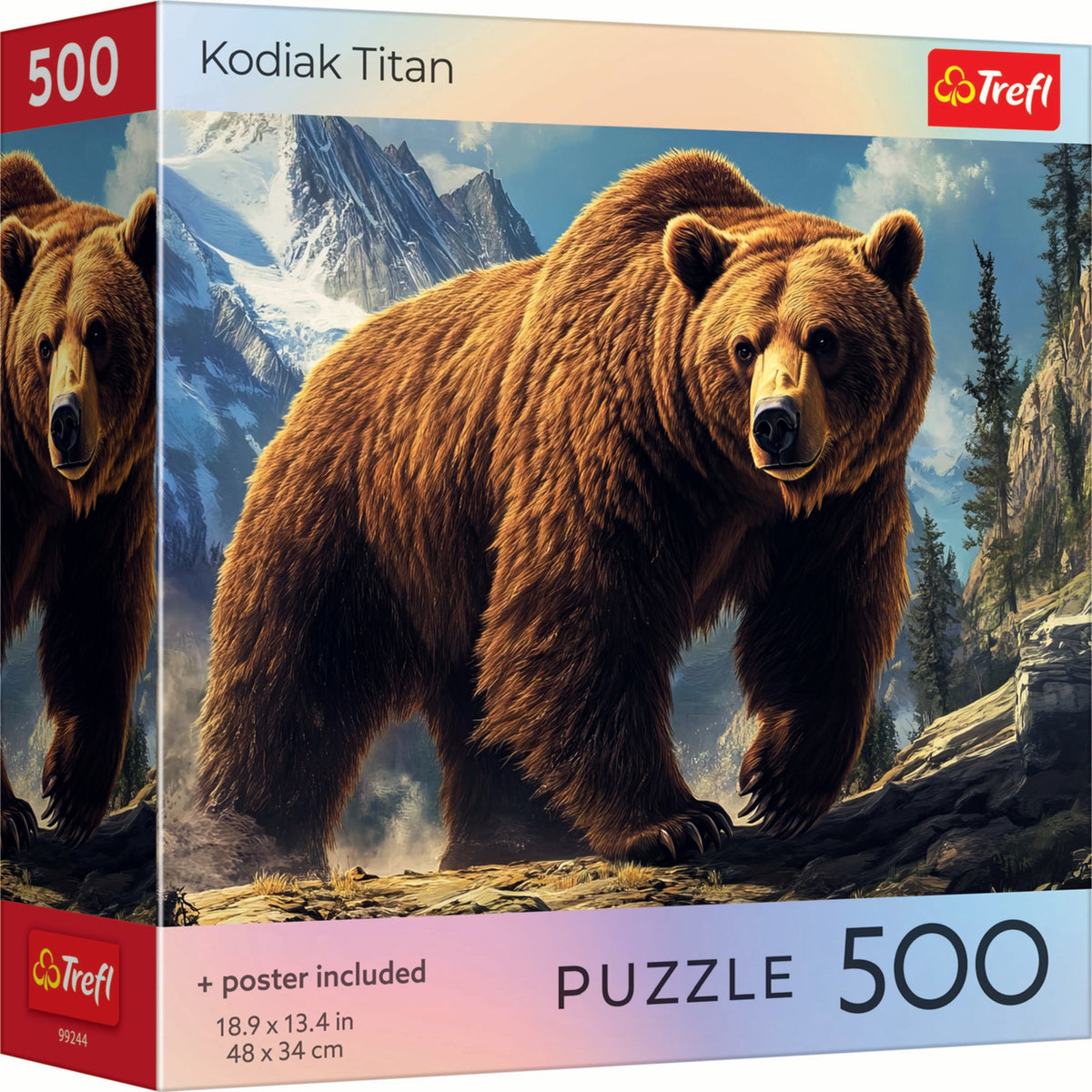 Red Kodiak Titan 500 Piece Puzzle