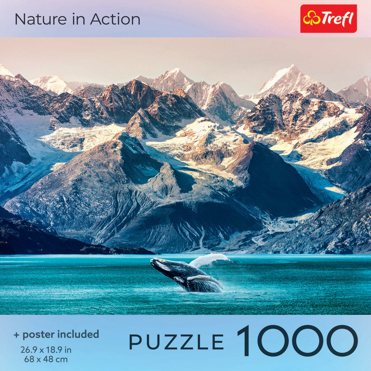 Red Nature In Action 1000 Piece Puzzle