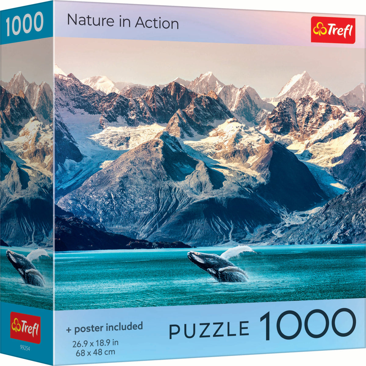 Red Nature In Action 1000 Piece Puzzle
