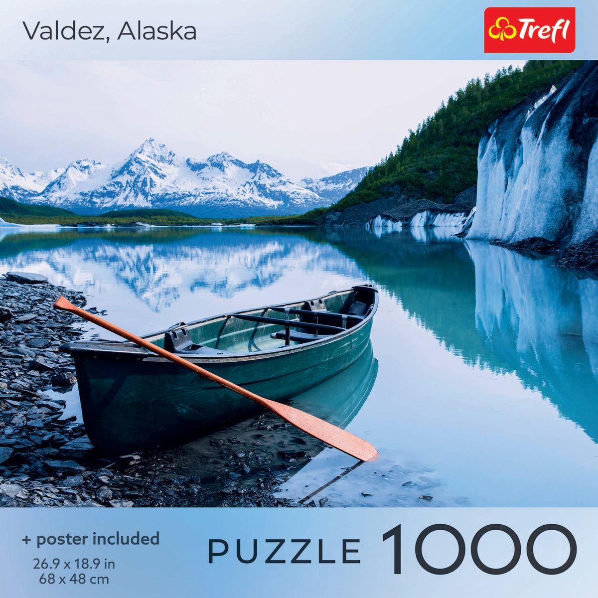 Red Valdez, Alaska 1000 Piece Puzzle