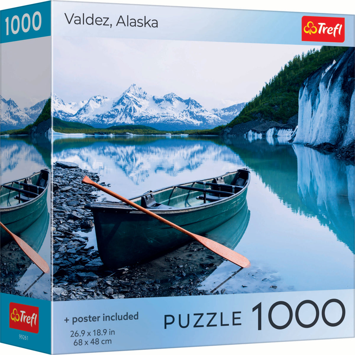 Red Valdez, Alaska 1000 Piece Puzzle